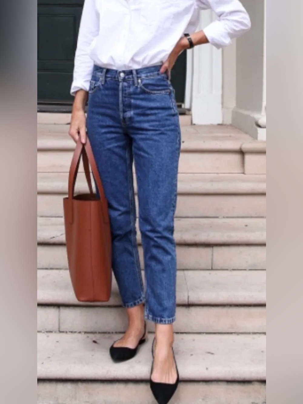 The 90’ Cheeky Everlane Straight Leg Jeans